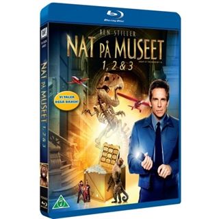 Nat På Museet 1-3 Blu-Ray